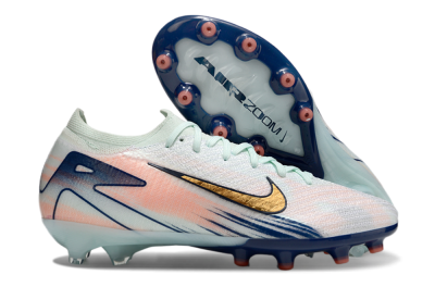 Nike Air Zoom Mercurial Vapor 16 Elite AG Low-Tops Soccer Cleats - Jade/Yellow/Pink/Blue