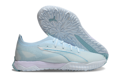 Puma Ultra Ultimate TF Low-Tops Soccer Cleats - Jade/Silver/Blue