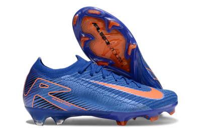 Nike Air Zoom Mercurial Vapor 16 Elite FG Low-Tops Soccer Cleats - Blue/Orange