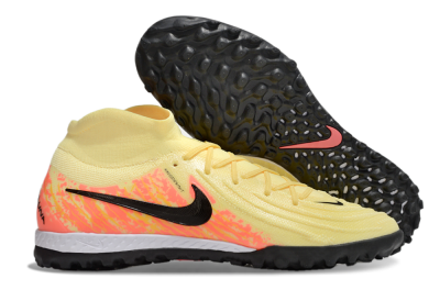 Nike Phantom Luna Elite NU TF High-Tops Soccer Shoes - Yellow/Black/Red