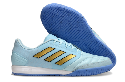 Adidas Top Sala Competition IC Low-Tops Soccer Shoes - Jade/Gold/Black