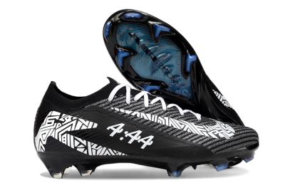 Nike Air Zoom Mercurial Vapor 16 Elite FG Low-Tops Soccer Cleats - Black/White/Blue