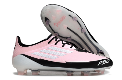 Adidas F50 Elite FG Low-Tops Soccer Cleats - Pink/White/Black