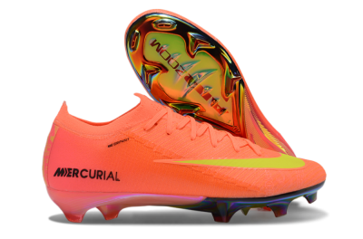 Nike Air Zoom Mercurial Vapor 16 Elite FG Low-Tops Soccer Cleats - Red/Yellow/Black