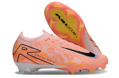 Nike Air Zoom Mercurial Vapor 16 Elite FG Low-Tops Soccer Cleats - Pink/Black/Purple