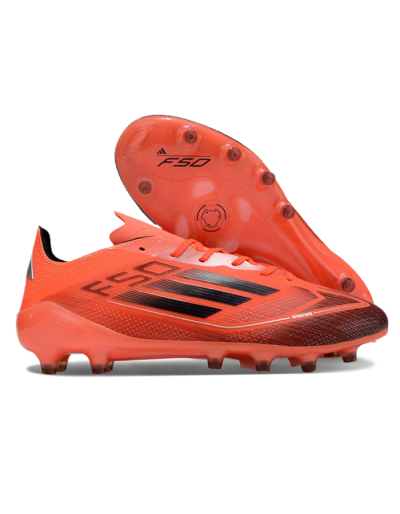 Adidas F50 Elite AG Low-Tops Soccer Cleats - Red/Black