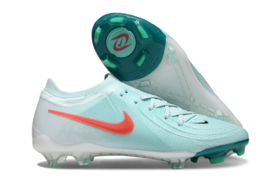 Nike Phantom Luna Elite FG Low-Tops Soccer Cleats - Jade/Red/White