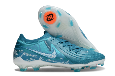 Nike Phantom Luna Elite FG Low-Tops Soccer Cleats - Blue/White