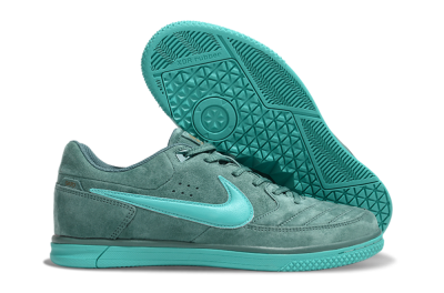 Nike Street Gato IC Low-Tops Soccer Shoes - Green/Green