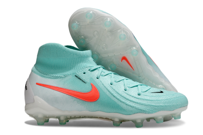 Nike Phantom Luna Elite AG High-Tops Soccer Cleats - Jade/Red/White