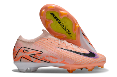 Nike Air Zoom Mercurial Vapor 16 Elite FG Low-Tops Soccer Cleats - Orange/Black/Purple