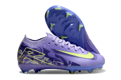 Nike Air Zoom Mercurial Vapor 16 Elite FG Low-Tops Soccer Cleats - Purple/Yellow