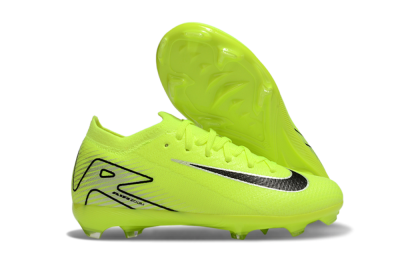 Nike Air Zoom Mercurial Vapor 16 Elite FG Low-Tops Soccer Cleats - Yellow/Black/Silver