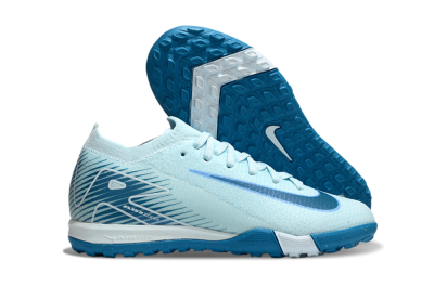 Nike Air Zoom Mercurial Vapor 16 Elite TF Low-Tops Soccer Shoes - Jade/Blue