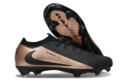 Nike Air Zoom Mercurial Vapor 16 Elite FG Low-Tops Soccer Cleats - Black/Gold