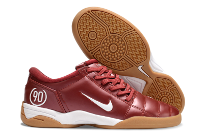 Nike Total 90 II IC Low-Tops Soccer Shoes - Red/White