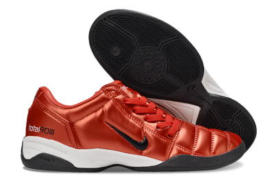 Nike Total 90 II IC Low-Tops Soccer Shoes - Red/White/Black