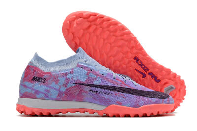 Nike Air Zoom Mercurial Vapor 16 Elite TF Low-Tops Soccer Shoes - Jade/Purple/Red