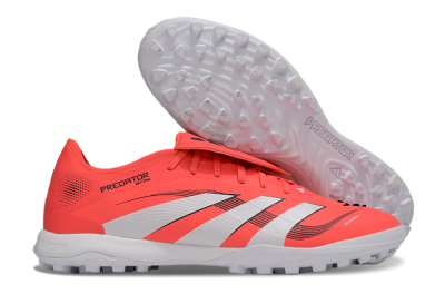 Adidas Predator Elite Foldover Tongue TF Low-Tops Soccer Shoes - Red/White/Black