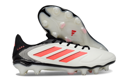 Adidas Copa Pure 3 Elite FG Low-Tops Soccer Cleats - White/Red/Black