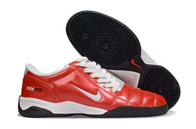Nike Total 90 II IC Low-Tops Soccer Shoes - Red/White/Black