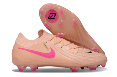 Nike Phantom GX 2 Elite FG Low-Tops Soccer Cleats - Pink/Black