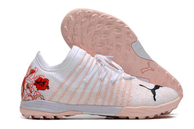 Puma Future Z 1.3 TF Low-Tops Soccer Shoes - Red/White/Black