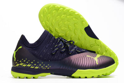 Puma Future Z 1.3 Instinct TF Low-Tops Soccer Shoes - Black/Green