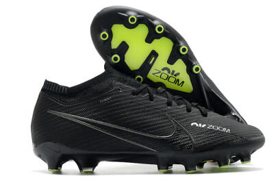 Nike Air Zoom Mercurial Vapor 15 Elite AG Low-Tops Soccer Cleats - Black
