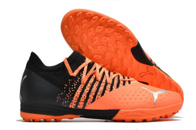 Puma Future Z 1.3 Teazer TF Low-Tops Soccer Shoes - Orange/Black