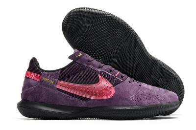 Nike Streetgato IC Low-Tops Soccer Shoes - Purple/Pink