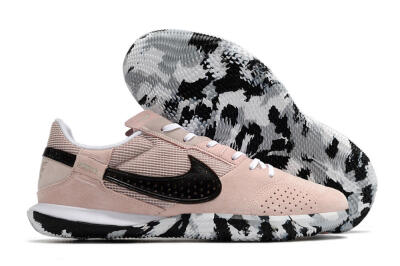 Nike Streetgato IC Low-Tops Soccer Shoes - Pink/Black/White