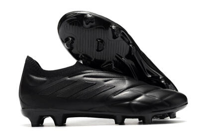 Adidas Copa Pure+ FG Low-Tops Soccer Cleats - Black/Black
