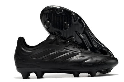 Adidas Copa Pure.1 FG Low-Tops Soccer Cleats - Black/Black