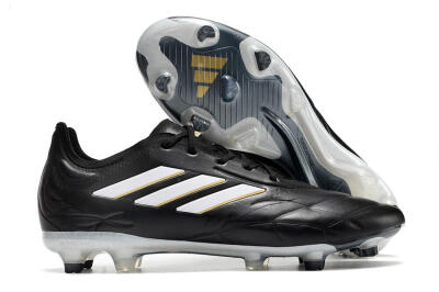 Adidas Copa Pure.1 FG Low-Tops Soccer Cleats - Black/White