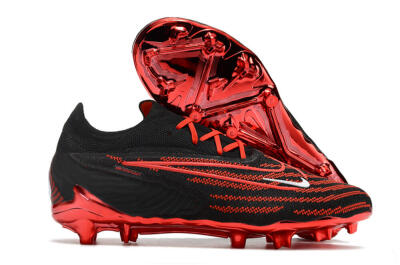 Nike Phantom GX Elite FG Low-Tops Soccer Cleats - Black/White