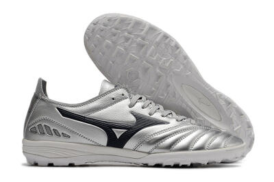 Mizuno Morelia Neo 3 Pro TF Low-Tops Soccer Shoes - Silver/Black