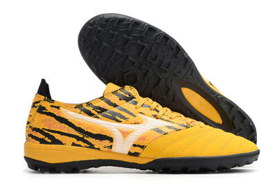 Mizuno Morelia Neo 3 Pro TF Low-Tops Soccer Shoes - Yellow/White/Black