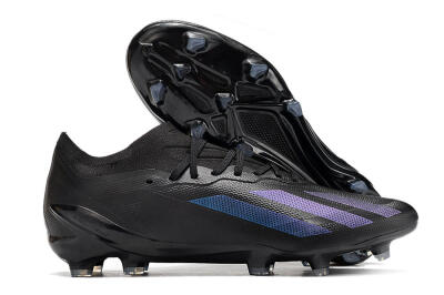 Adidas x Speedportal.1 FG Low-Tops Soccer Cleats - Black/Blue