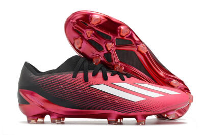 Adidas X Speedportal.1 2022 World Cup FG Low-Tops Soccer Cleats - Red/Black