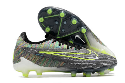 Nike Phantom GX Elite AG Low-Tops Soccer Cleats - Grey/Green