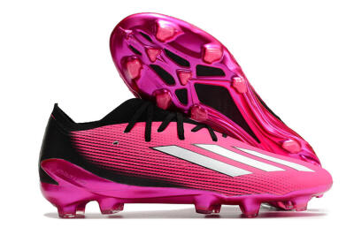 Adidas X Speedportal .1 FG Low-Tops Soccer Cleats - Pink/White/Black