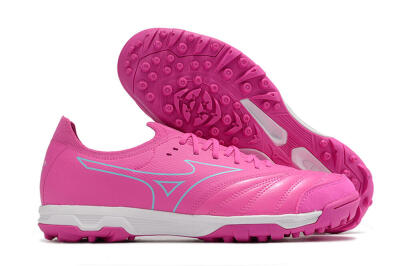 Mizuno Morelia Neo Sala β Japan TF Low-Tops Soccer Shoes - Pink/Blue