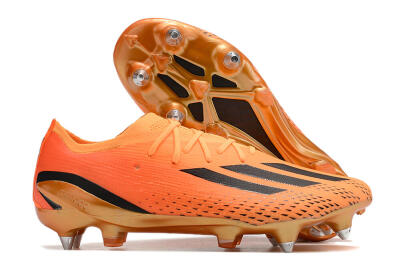 Adidas X Speedportal.1 SG Low-Tops Soccer Cleats - Orange/Black