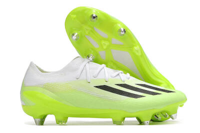 Adidas X Speedportal.1 SG Low-Tops Soccer Cleats - Green/Black/White