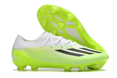 Adidas X Speedportal.1 FG Low-Tops Soccer Cleats - Green/Black/White
