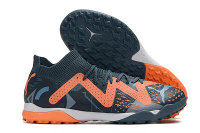 Puma Future Ultimate TF Low-Tops Soccer Shoes - Blue/Orange