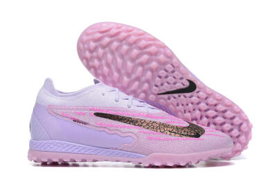 Nike Phantom GX Elite TF Low-Tops Soccer Shoes - Purple/Pink/Black