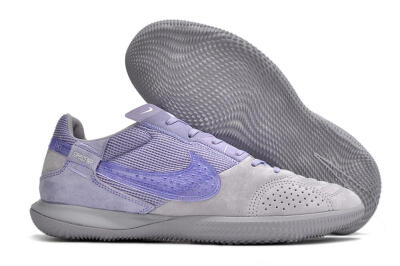 Nike Street Gato IC Low-Tops Soccer Shoes - Purple/Grey
