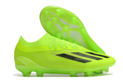 Adidas X Crazyfast.1 FG Low-Tops Soccer Cleats - Green/Black